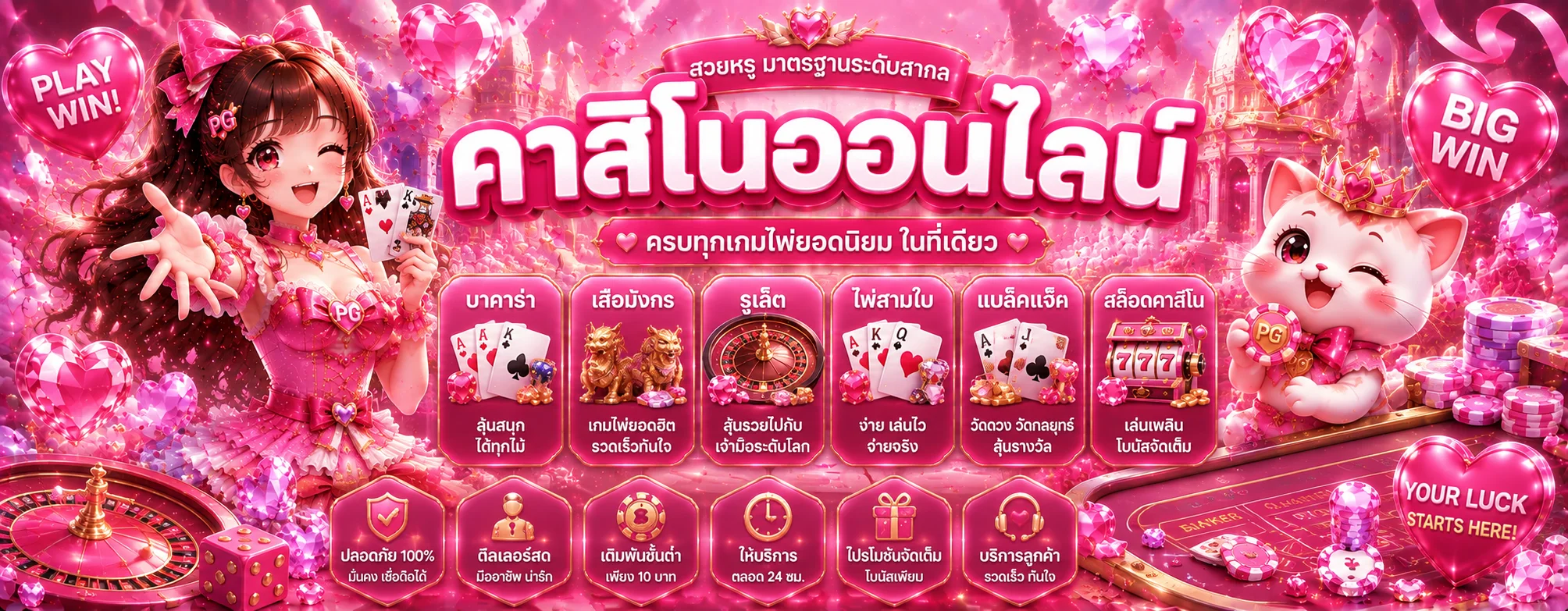 สล็อต PG HAPPY89 เกมสล็อตออนไลน์จากค่ายดัง RTP สูง